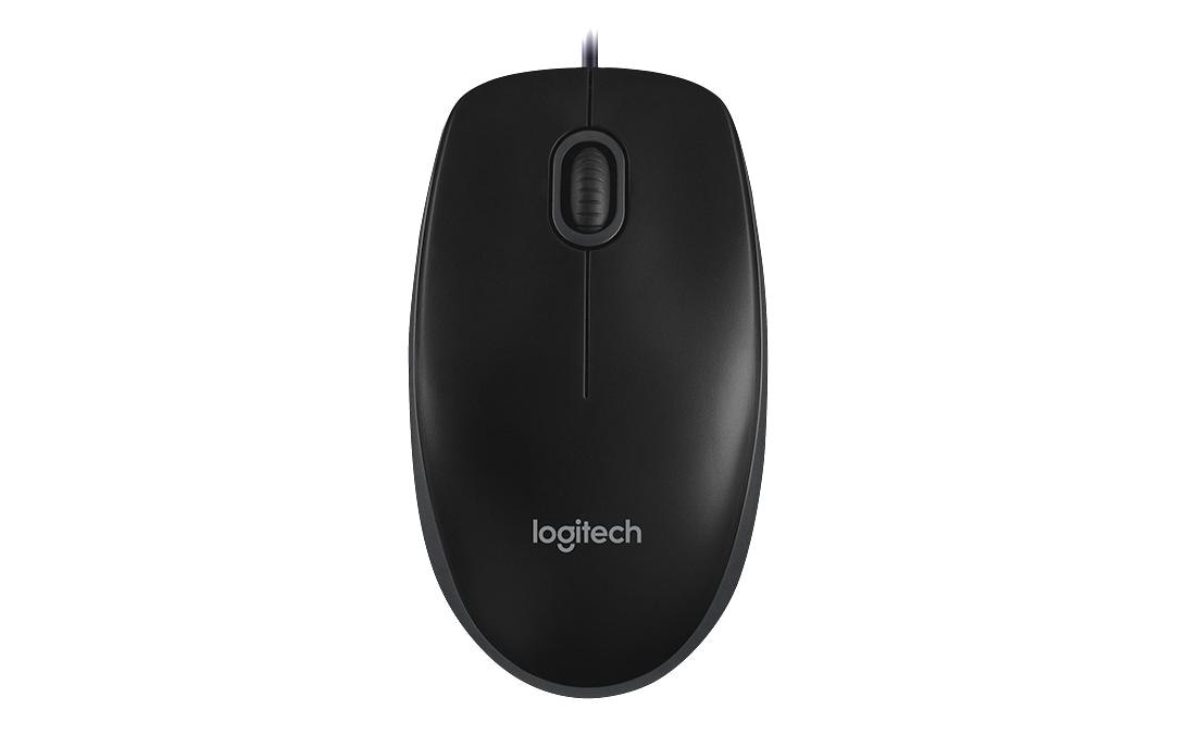Logitech B100 Business-Maus – Schwarz