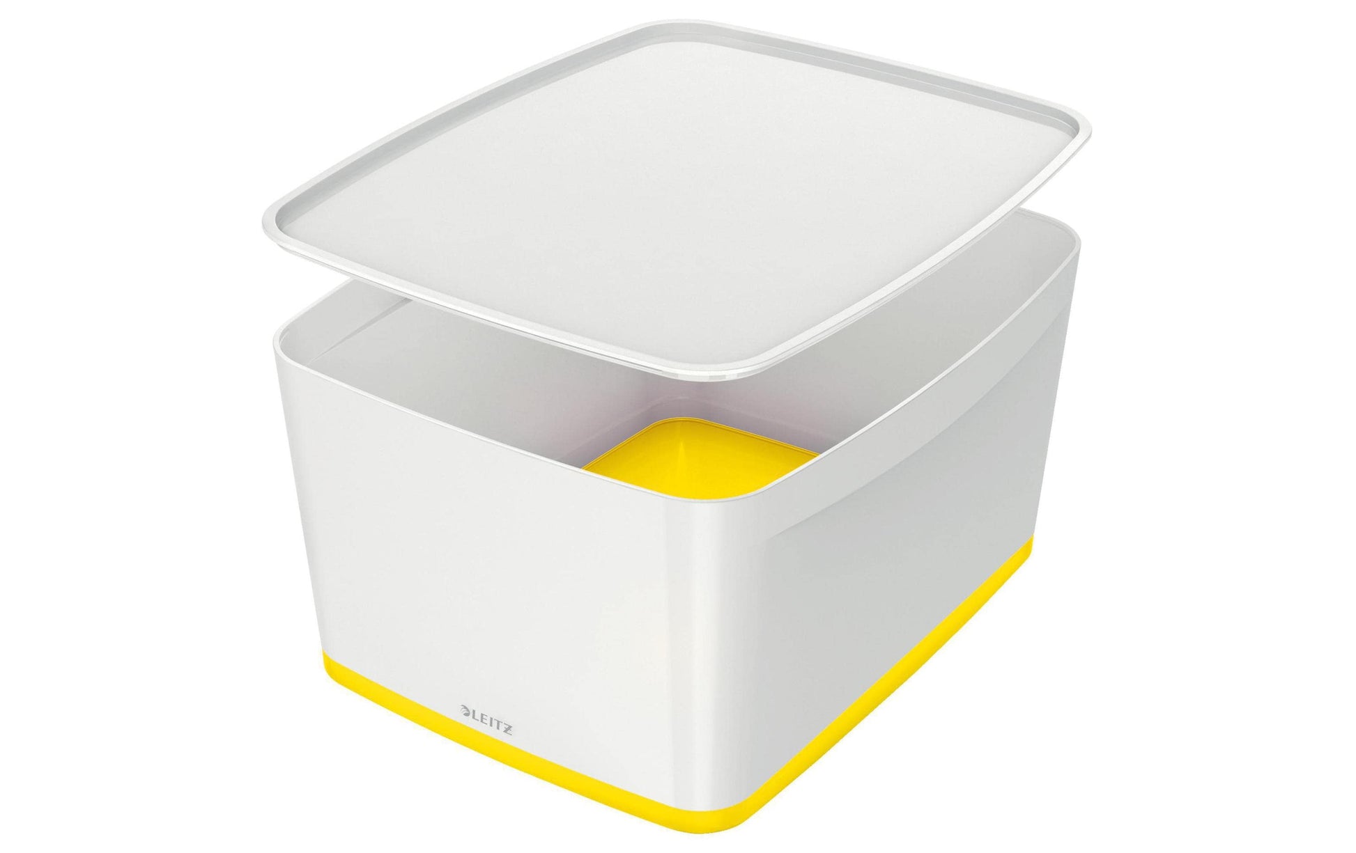 Leitz Aufbewahrungsbox MyBox – Kunststoff, weiss, 31,8 × 19,8 × 38,5 cm