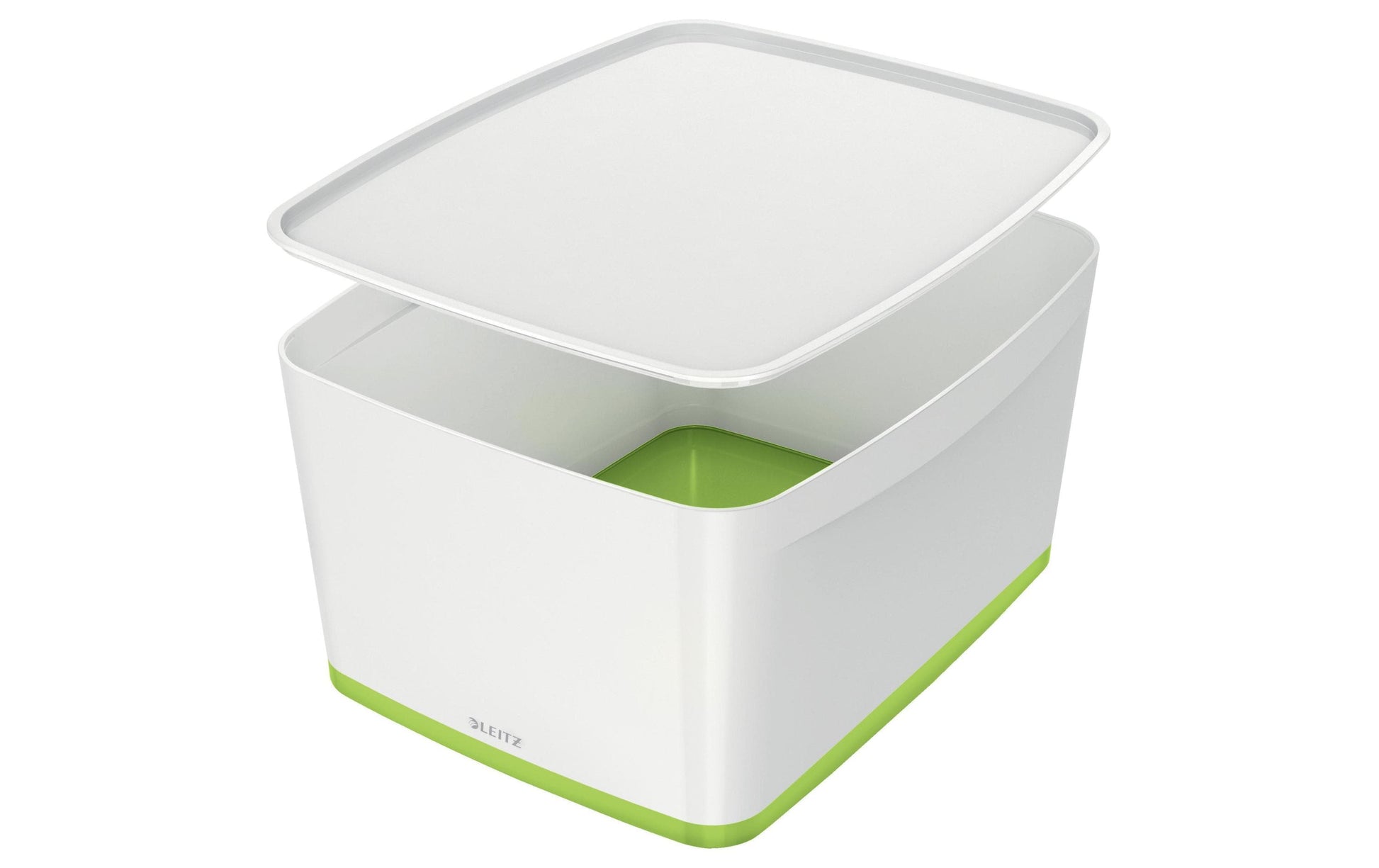 Leitz MyBox Aufbewahrungsbox – ABS Kunststoff, Weiss, 31,8 × 19,8 × 38,5 cm