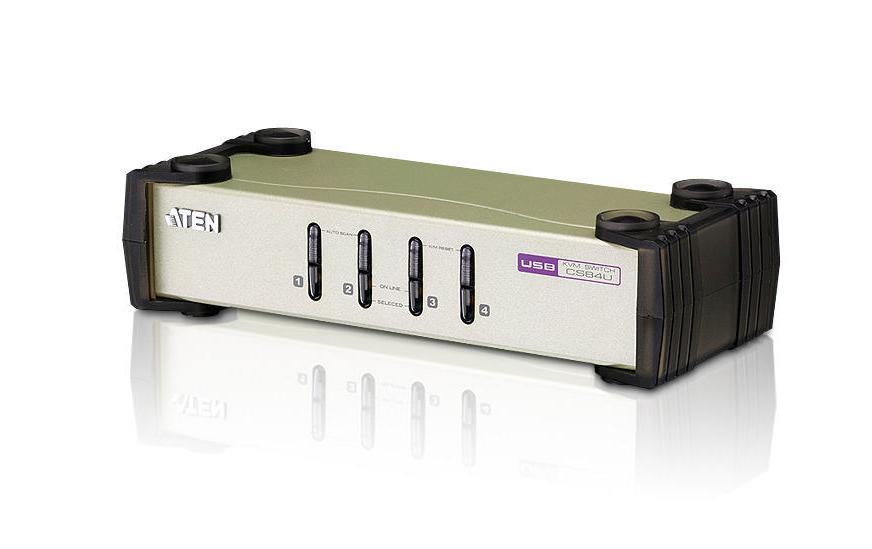 ATEN CS84U – KVM-Switch – 4-Port, VGA – 2048 × 1536 @ 60 Hz