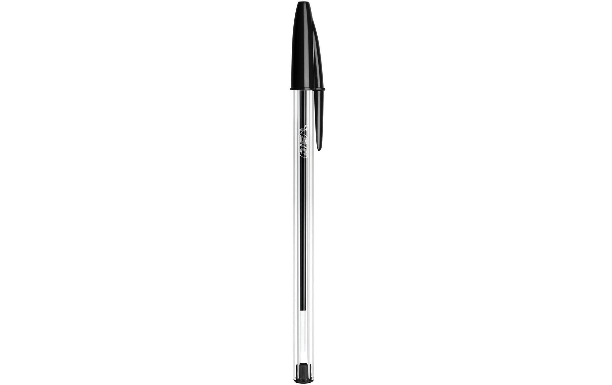 BIC Cristal Original Kugelschreiber – Schwarz, Spitze 0,3 mm, 50er Pack