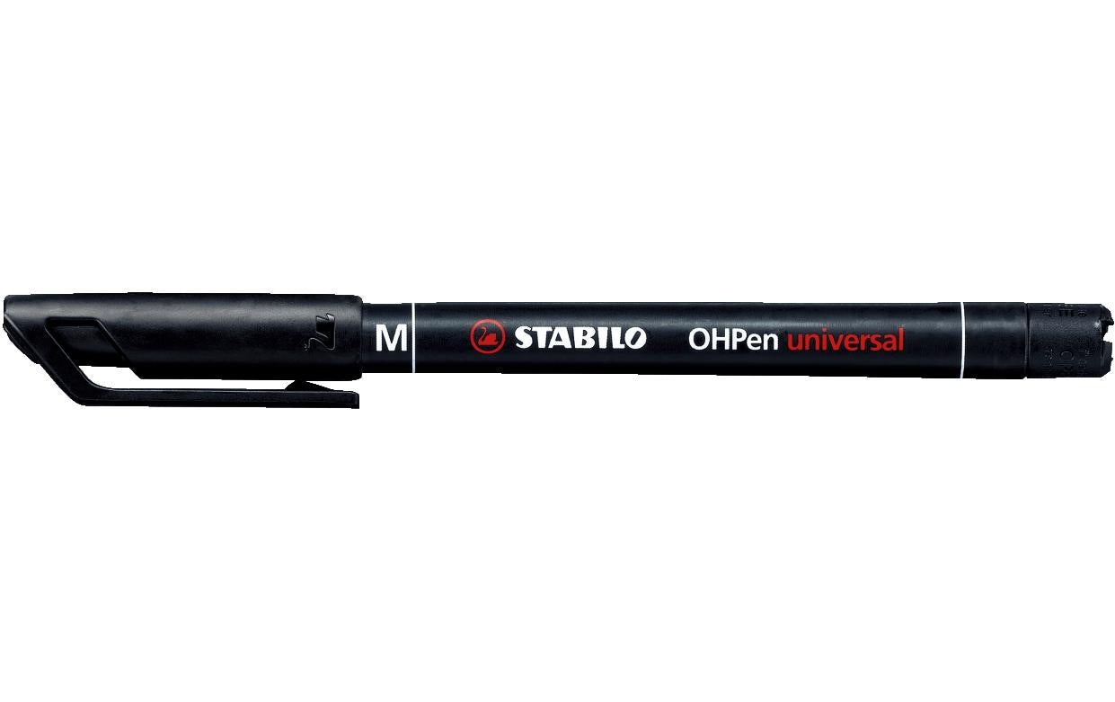 STABILO Permanentmarker für OHP-Folien – Schwarz