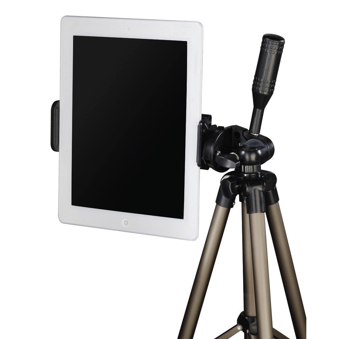 Hama 106 3D Stativ – bis 106 cm, 0,5 kg – für Smartphone/Tablet – Champagner