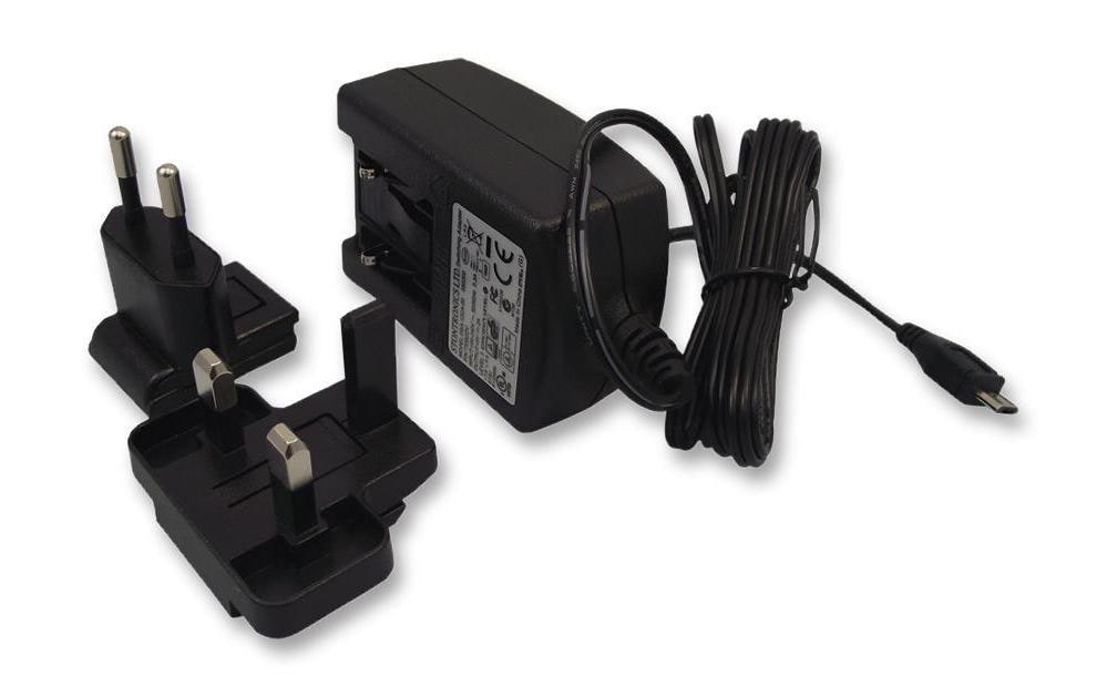 Raspberry Pi 3 Netzteil 13 W – 5,1 V/2,5 A, Micro-USB – mit CH/EU/UK Adapter – für Raspberry Pi, Arduino u. a.