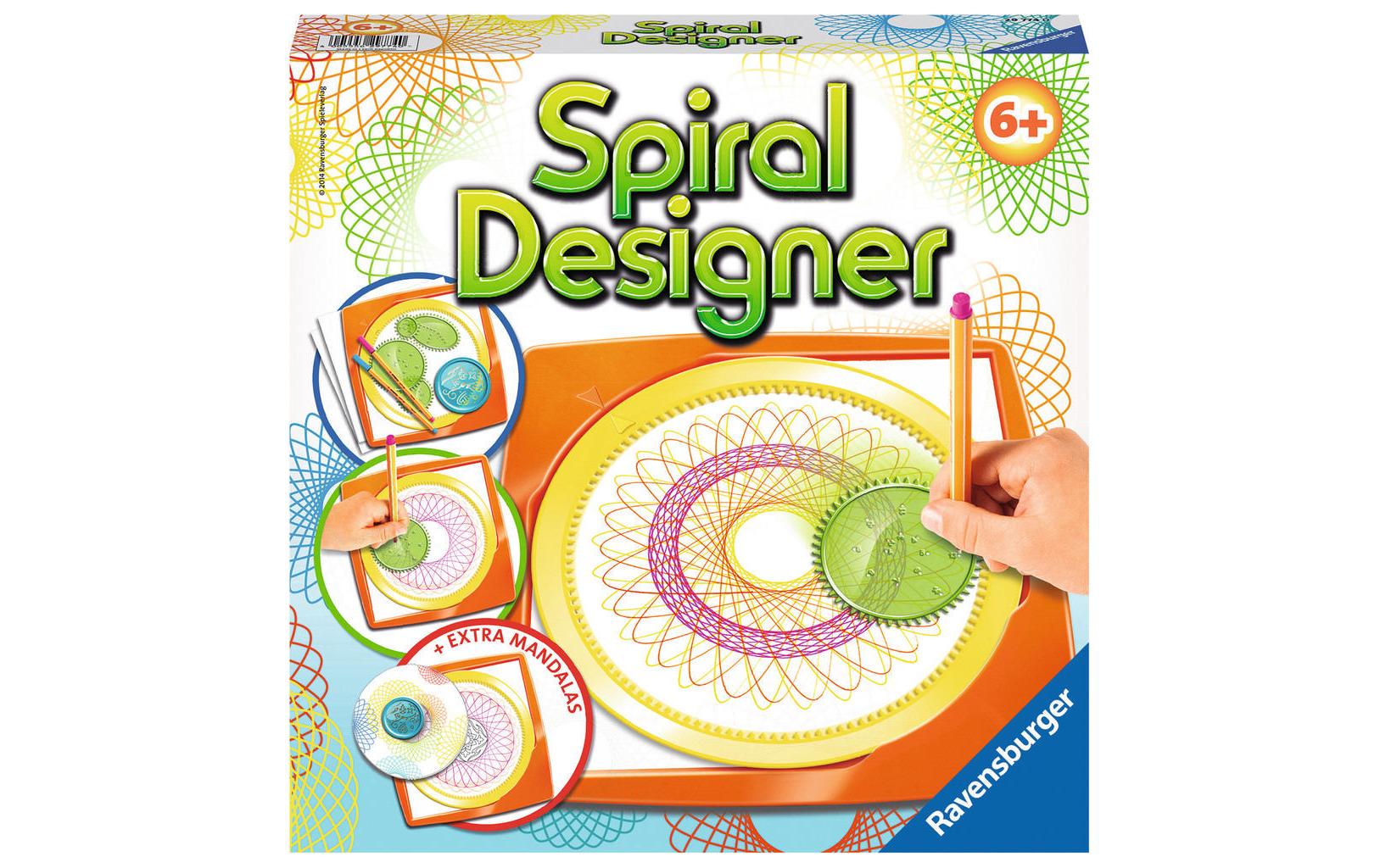 Ravensburger Spiral-Designer – Spirograph-Set – Spirale – ab 6 Jahren