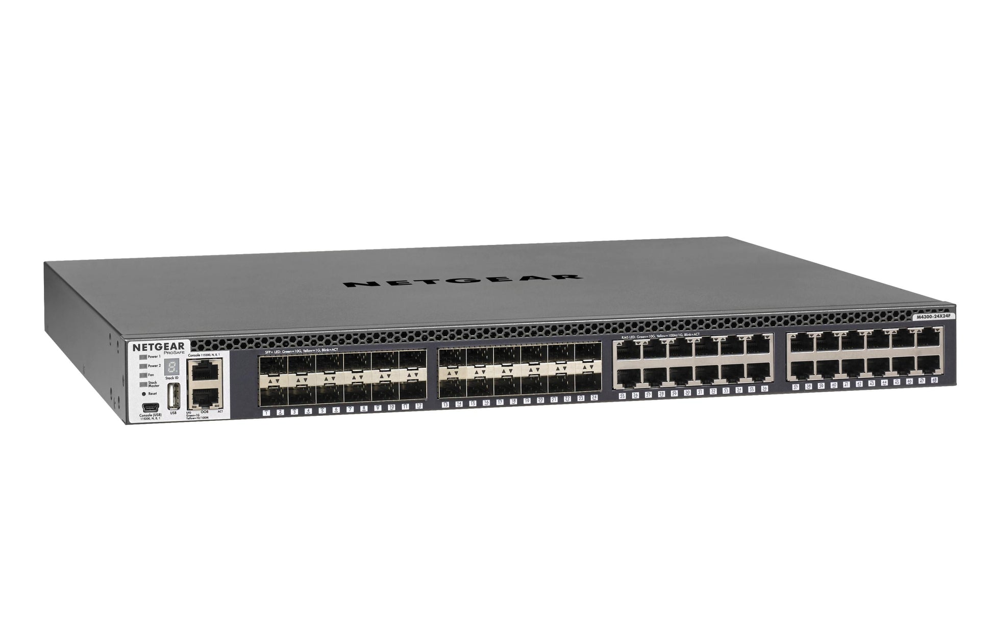 NETGEAR M4300-24X24F – Managed Switch – 24×10G, 2×SFP+, 1U