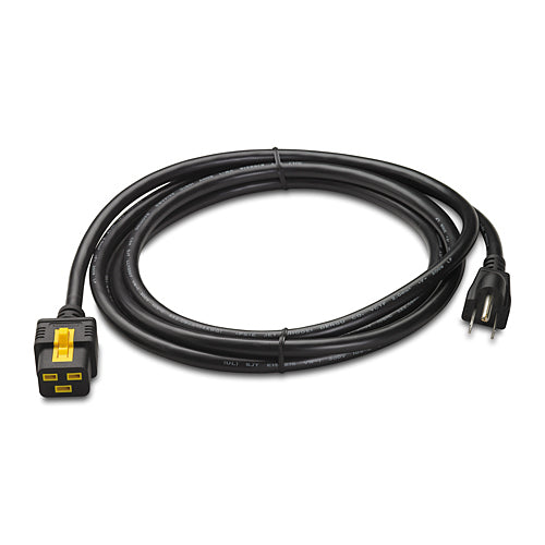 APC Netzkabel – NEMA 5-15P–IEC C19, 3,05 m, 15 A, schwarz