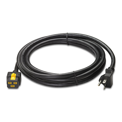 APC Netzkabel – NEMA 5-20P zu IEC C19, 3,05 m, 20 A, schwarz