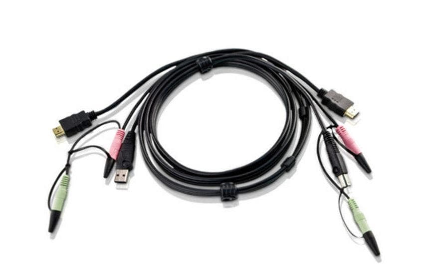 ATEN KVM-Kabelsatz (HDMI, USB, Audio) – 1,8 m