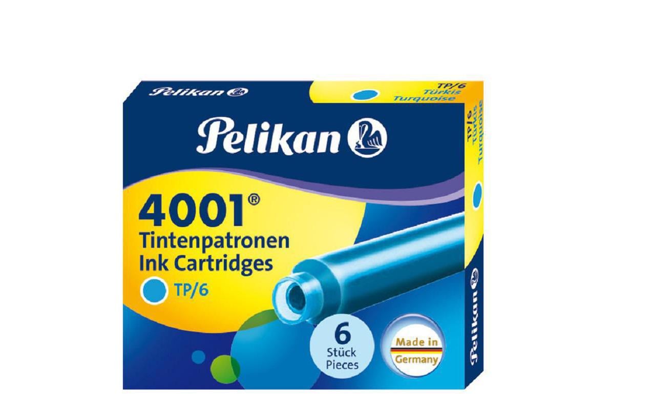Pelikan Tintenpatronen 4001 – türkis, geruchsarm