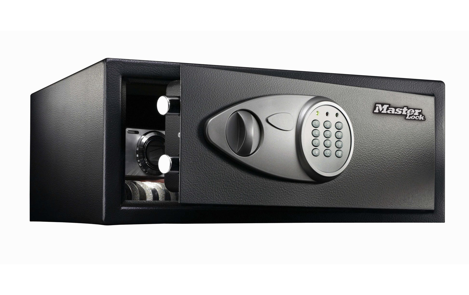 Master Lock Tresor X075ML – Elektronikschloss – 21,1 l – Schwarz