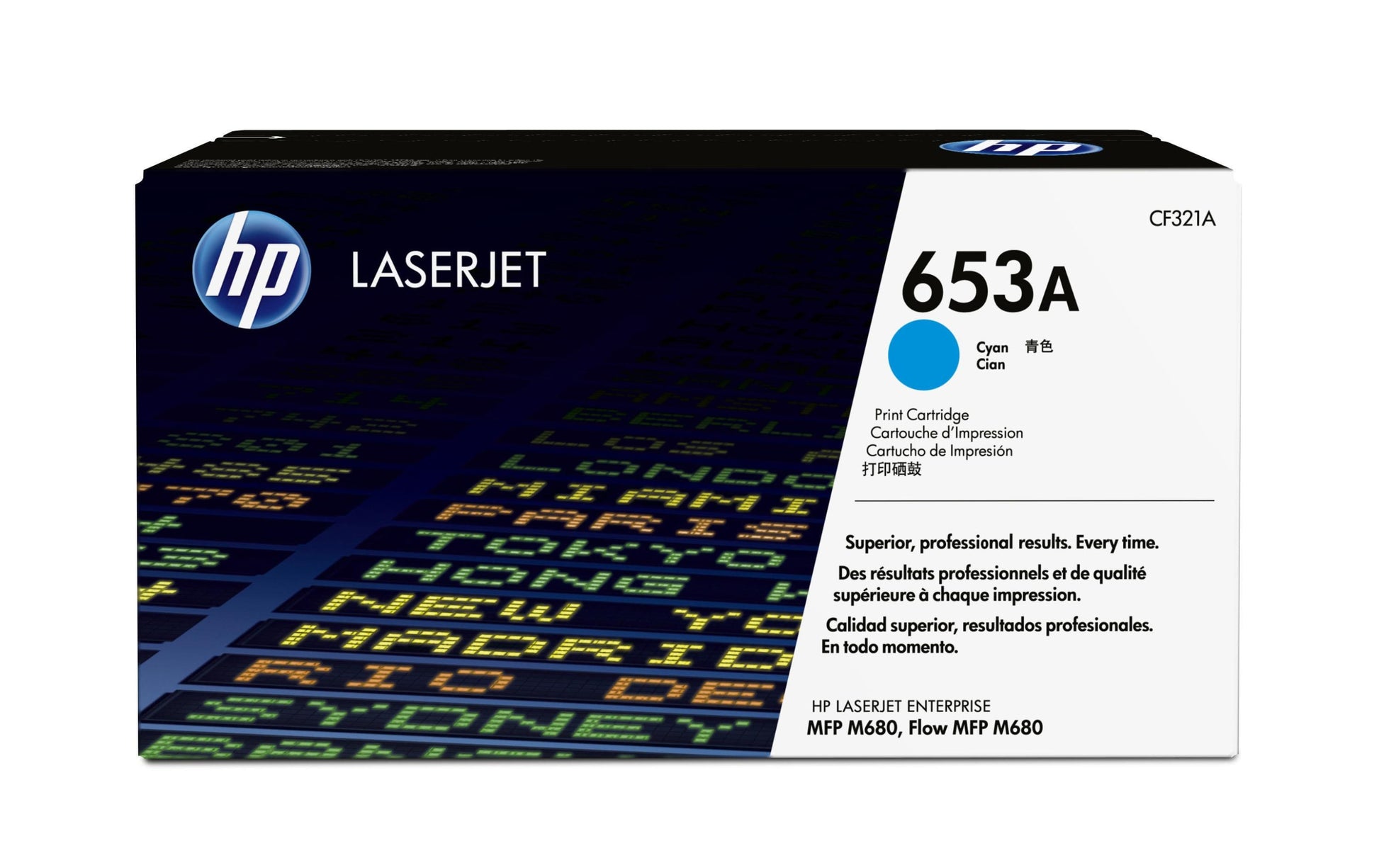 HP Toner 653A – cyan, 16500 Seiten