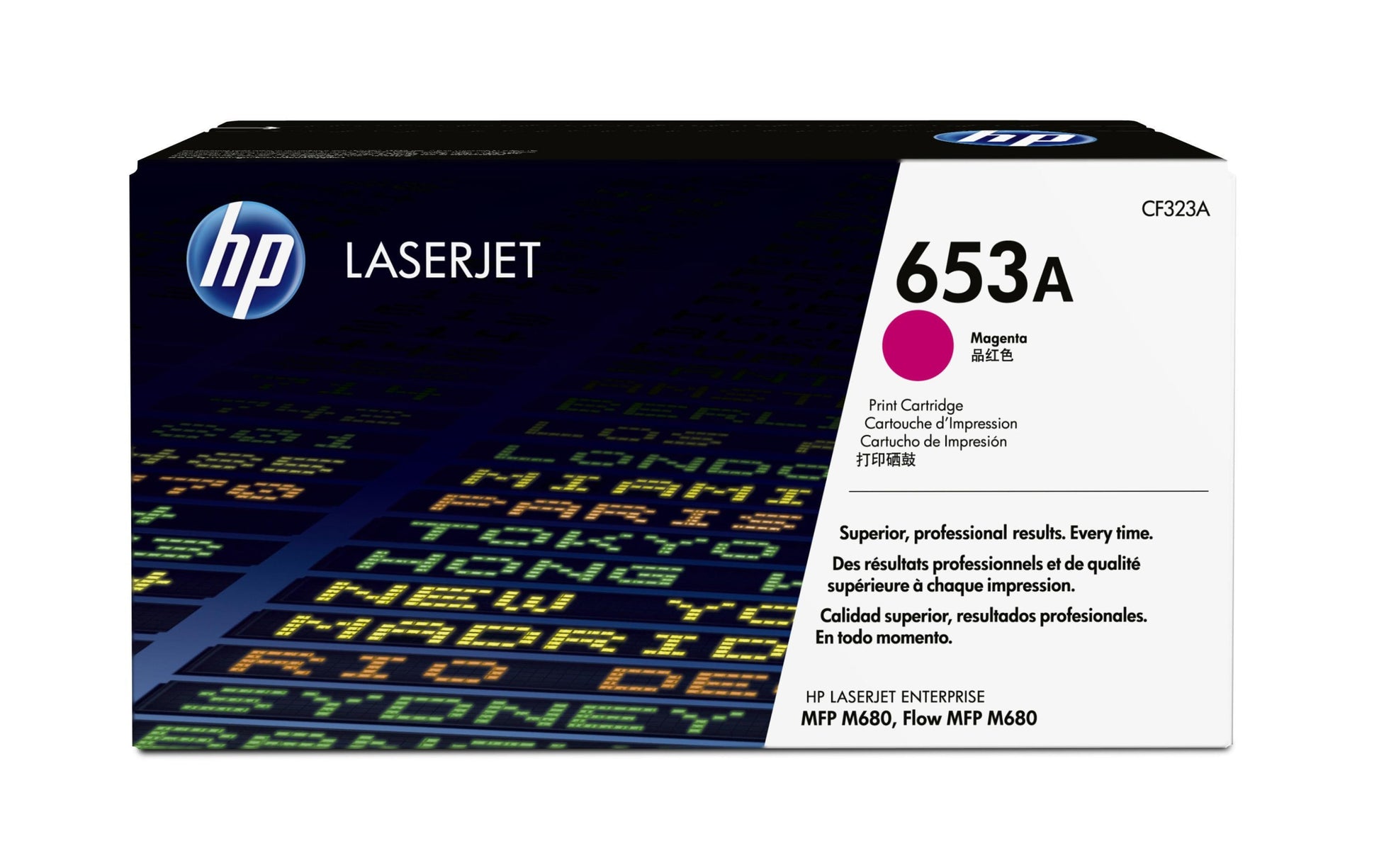 HP Toner 653A – magenta, 16500 Seiten – für Farb-Laserdrucker/Multifunktionsgeräte