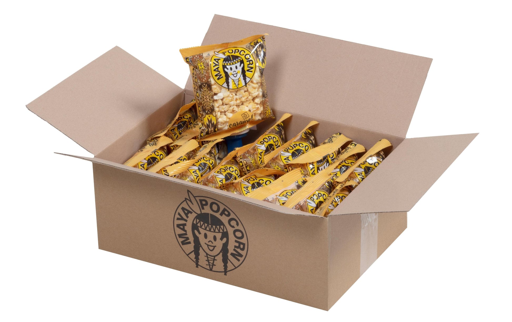 Maya Popcorn Karamell – 16 × 33 g