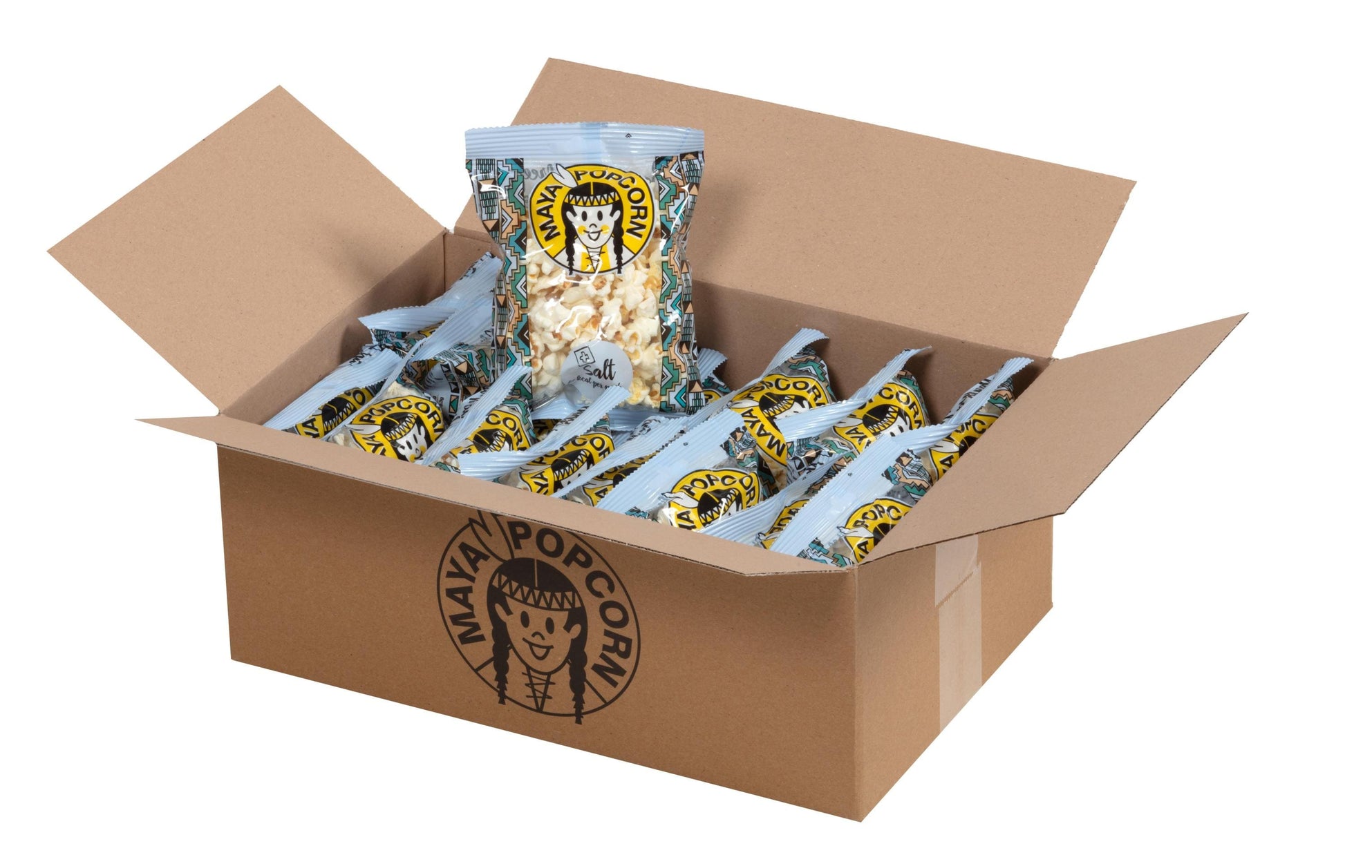 Maya Popcorn Salz – 16 × 14 g
