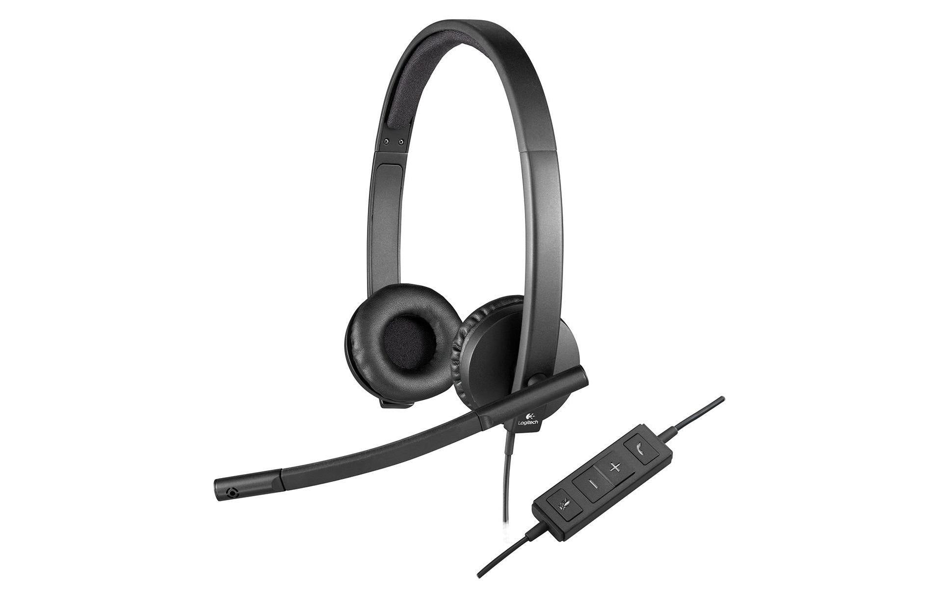 Logitech H570E – Stereo Headset – USB‑A