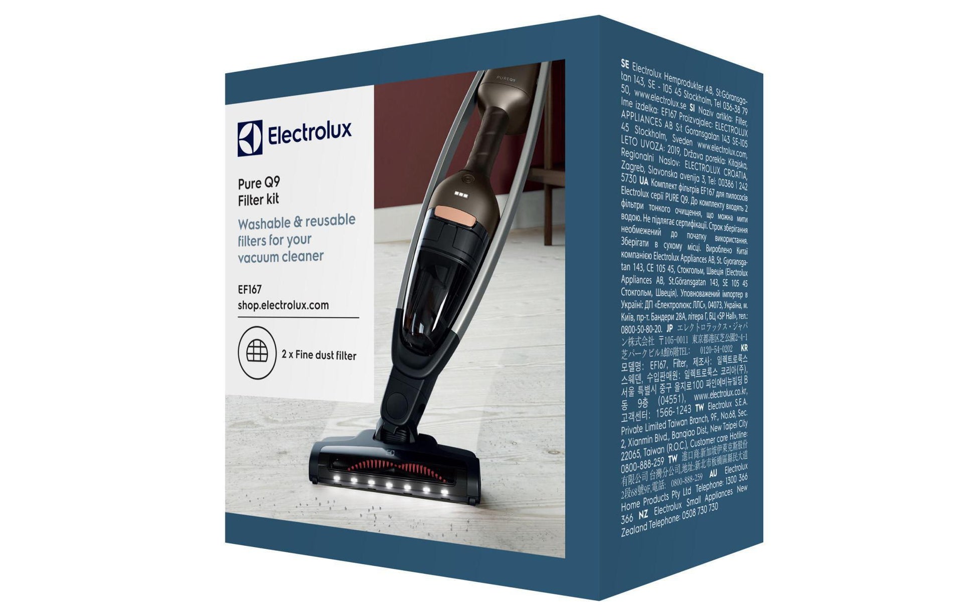 Electrolux Filter – 2 Stück, für PQ91-3EB/PQ92-3PGF