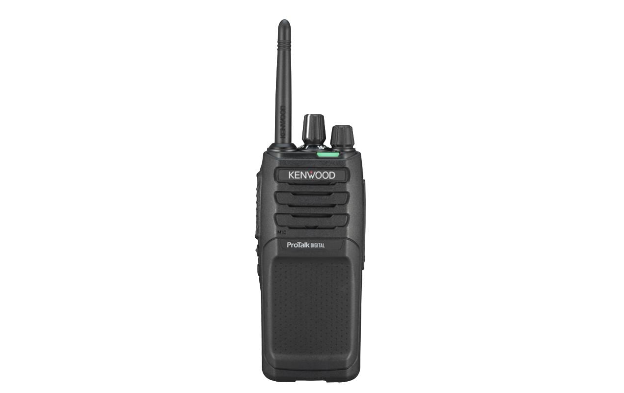 Kenwood TK-3701D – Funkgerät, 48 Kanäle, Reichweite bis 9 km, 16 h Akkulaufzeit, IP54, Schwarz