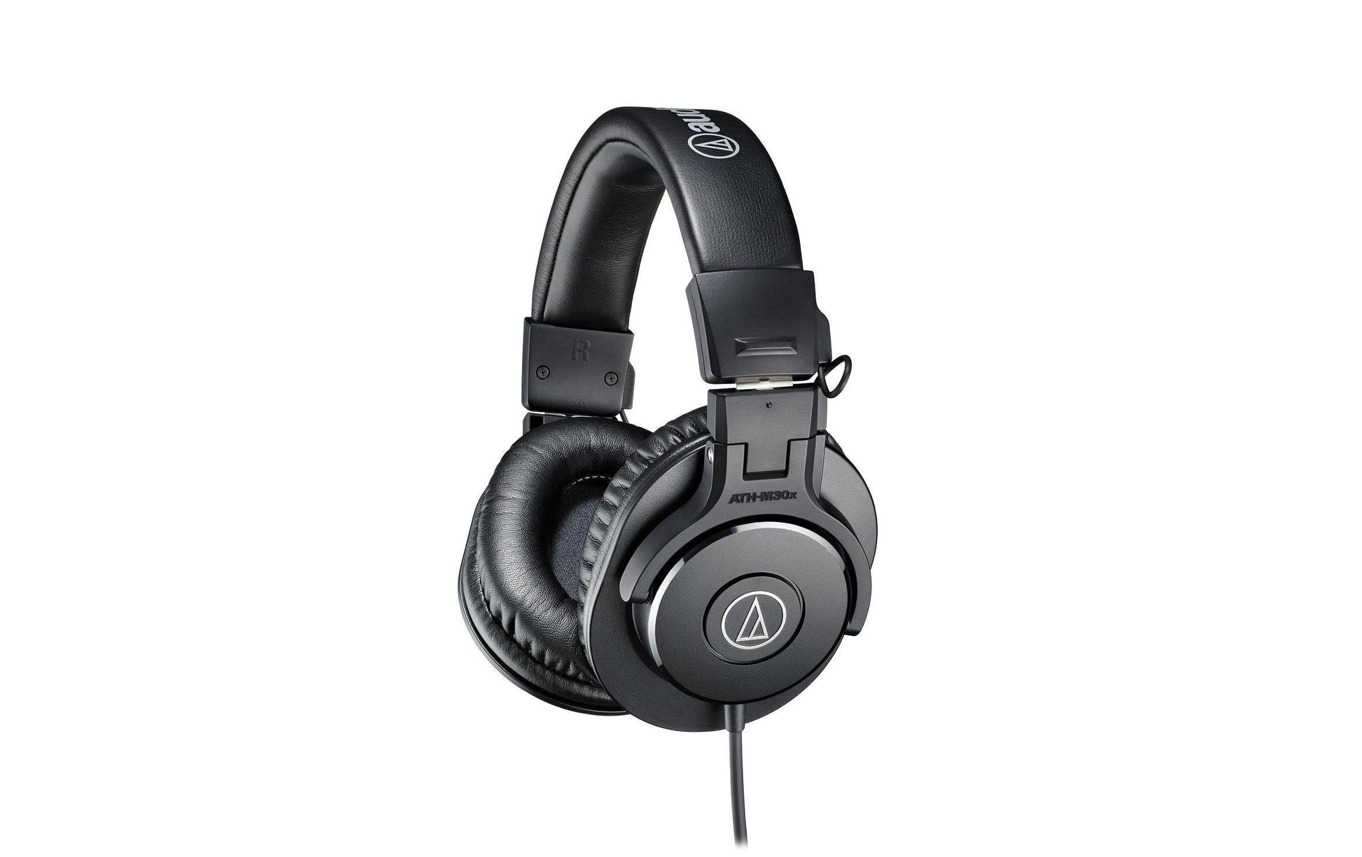 Audio-Technica ATH-M30x Over-Ear Kopfhörer – Kabel, 3,5 mm Klinke, Schwarz