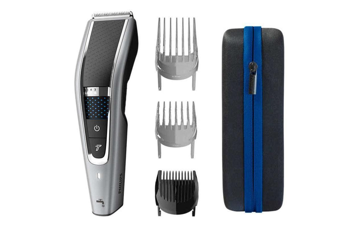 Philips Haarschneider 5000 HC5650/15 – 28 Schnittstufen, 0,5–28 mm – Akku 90 min – Silber, Edelstahlmesser