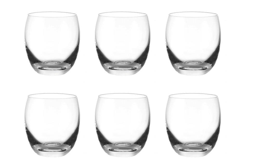 LEONARDO Trinkgläser Cheers – 6er Set, 400 ml, Ø 8 cm, Kristallglas, spülmaschinenfest, für diverse Getränke