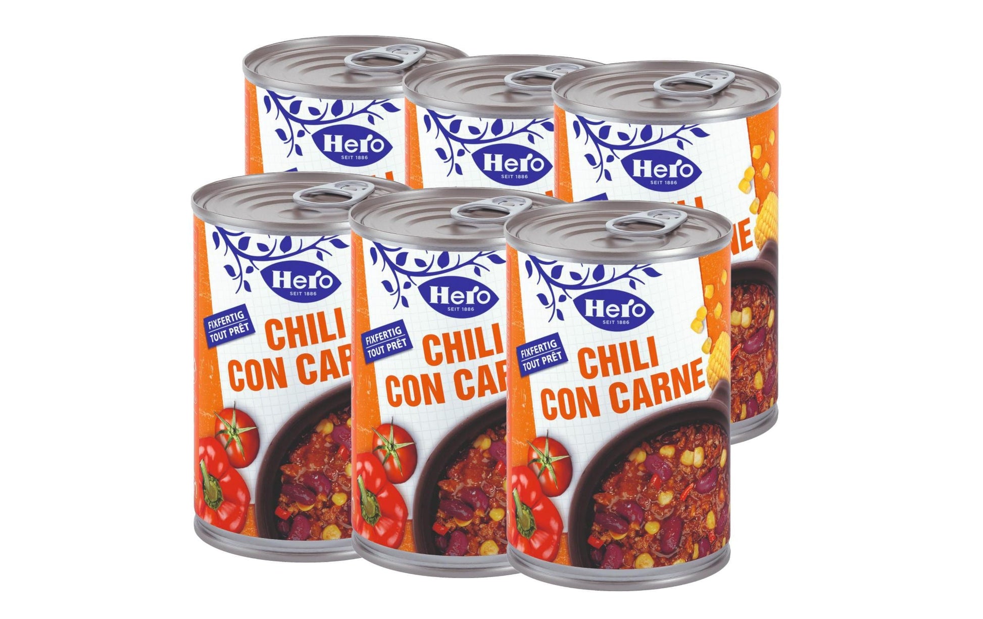 Hero Chili con Carne Dose – 6×430 g