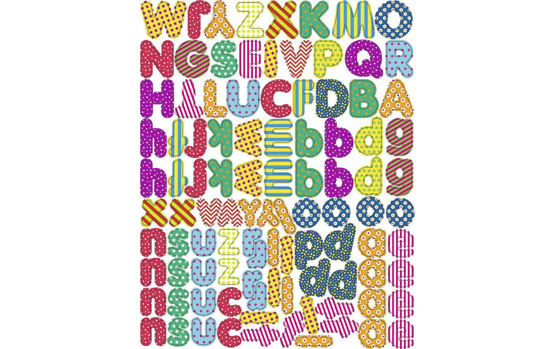 URSUS Magnet-Set – Haftmagnet Buchstaben, 100 Teile