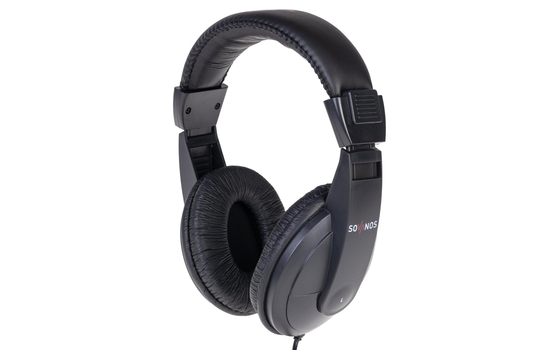 Sovanos SVH100-BK DJ-Kopfhörer – Over-Ear, Kabelgebunden, 3,5 mm Klinke, Schwarz