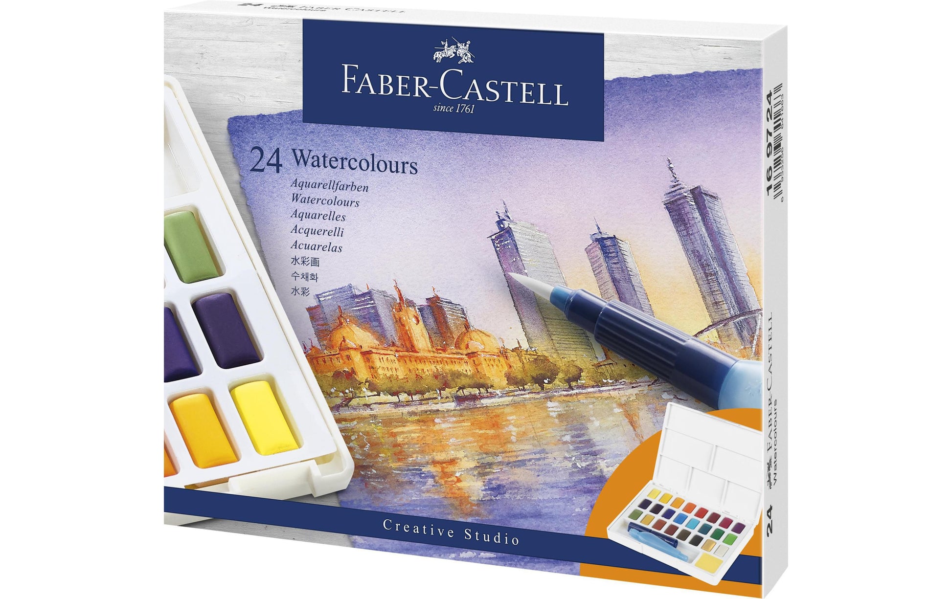 Faber-Castell Deckfarbkasten – 24 Farben