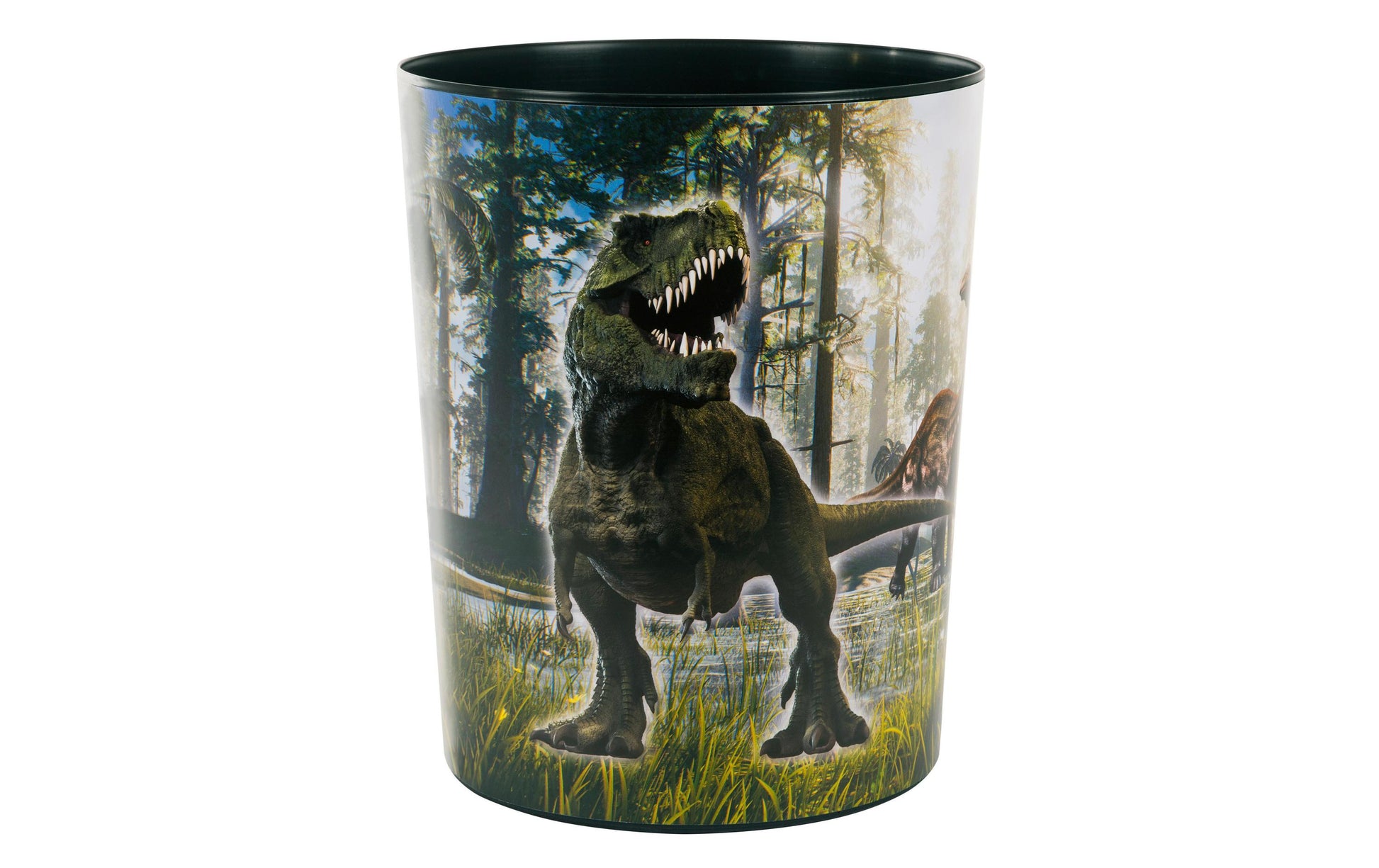 Goldbuch Papierkorb T-REX – 10 l – Kunststoff, rund – blau