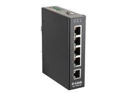 D-Link DIS-100E-5W – Unmanaged Switch – 5×Fast Ethernet, L2, 19" Rack