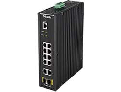 D-Link DIS-200G-12S – Managed L2 Switch – 10× 1G, 2× SFP, 19" Rack
