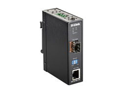 D-Link DIS-M100G-SW Medienkonverter SFP zu RJ-45 – Gigabit Ethernet, 1× RJ-45, 1× SFP, -40 bis 70 °C