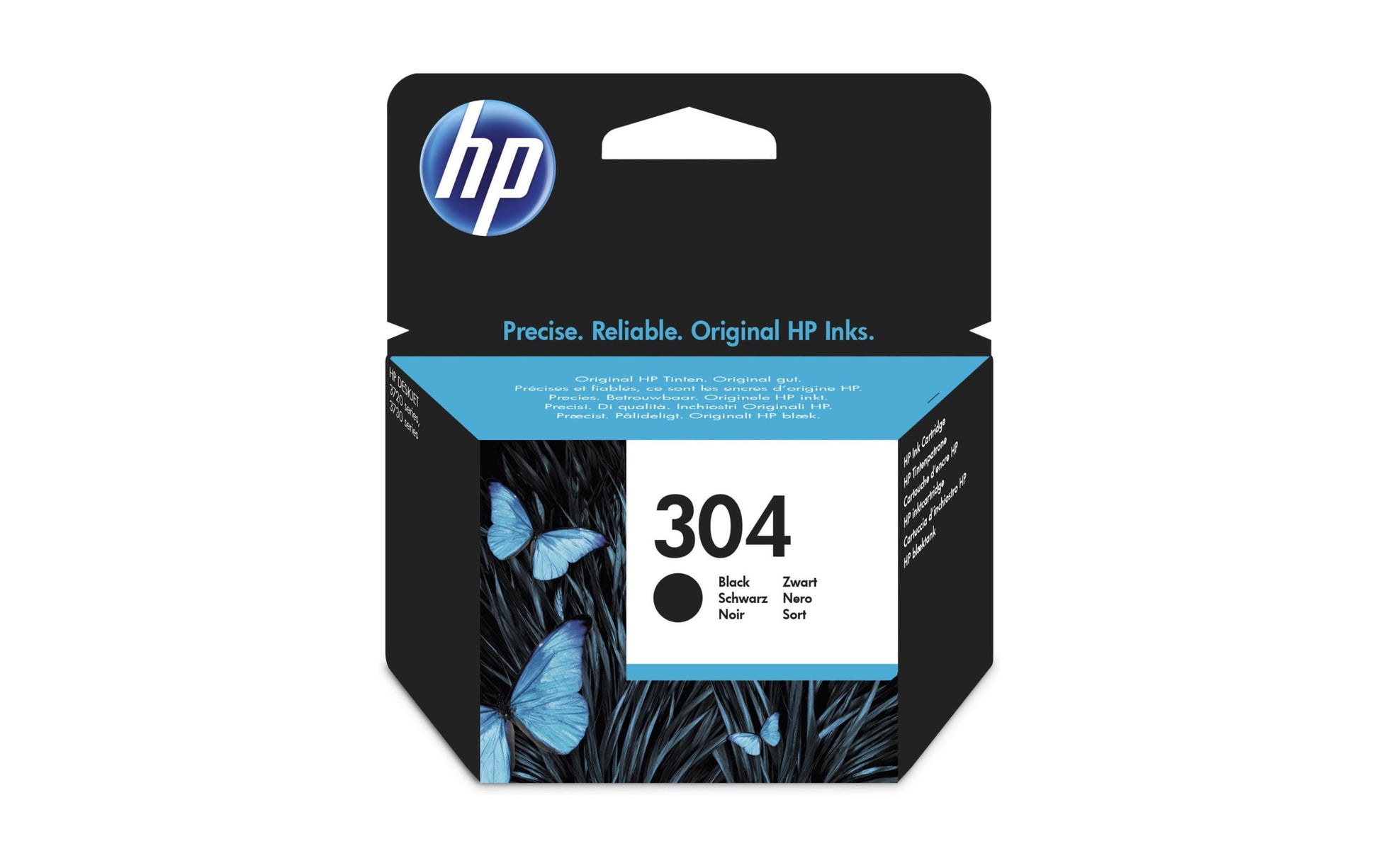 HP Tintenpatrone 304, Schwarz – für HP-Drucker