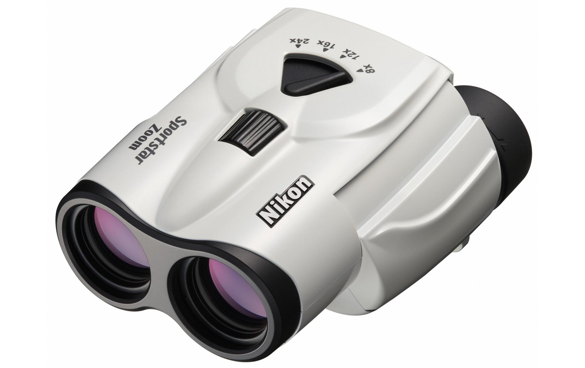 Nikon Kompaktfernglas Sportstar Zoom – 8–24×25 mm, weiss