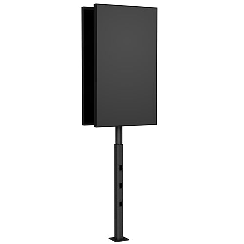 Chief Bodenständer – 42–75" – VESA 200×200–860×515 – bis 56,7 kg, Höhenverstellbar, für 2 Displays – Schwarz