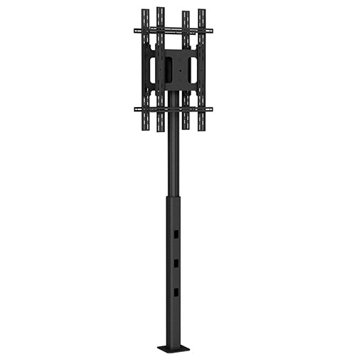 Chief Bodenständer – 42–75" – VESA 200×200–860×515 – bis 56,7 kg, Höhenverstellbar, für 2 Displays – Schwarz