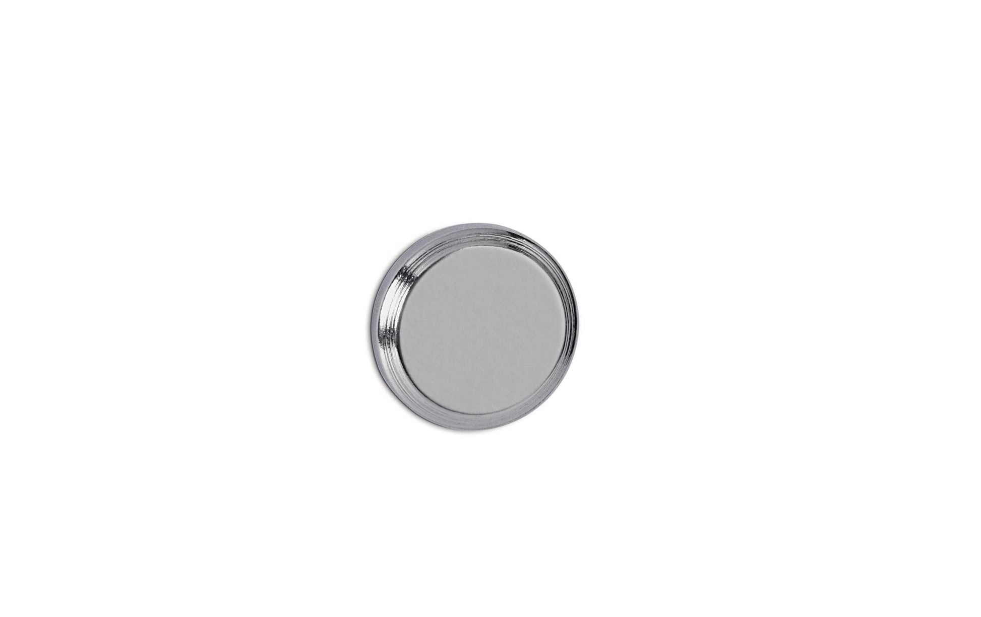 MAUL Kraftmagnet – 1,6 × 0,7 cm, Stahl, rund, Haftkraft 5 kg – für Whiteboards, Glas-Magnetboards – 1-teilig
