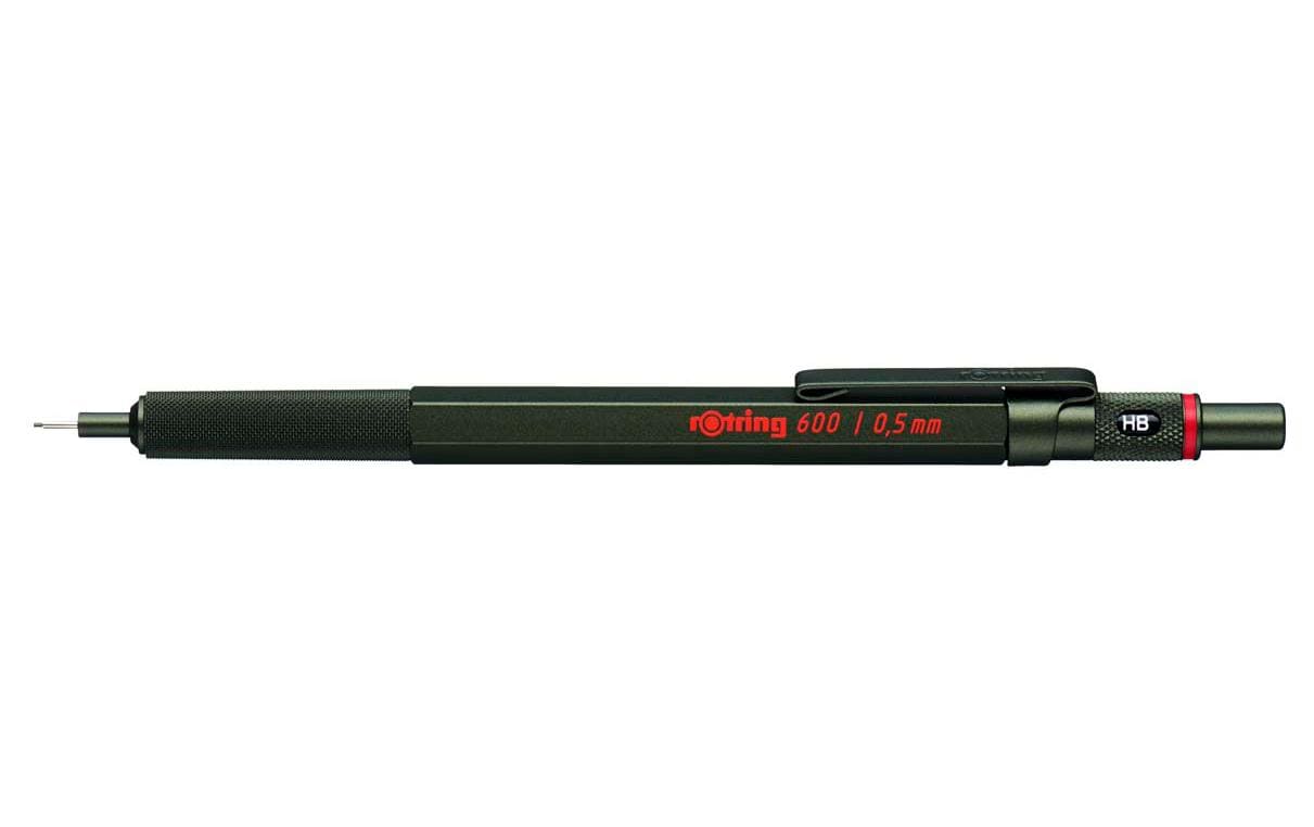 Rotring Druckbleistift – 0,5 mm, HB, Grün, Metall