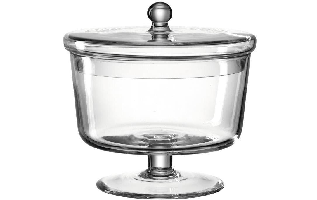 LEONARDO Vorratsdose 1,25 l, Ø 20 × 19 cm, Kalk-Natron-Glas, Transparent