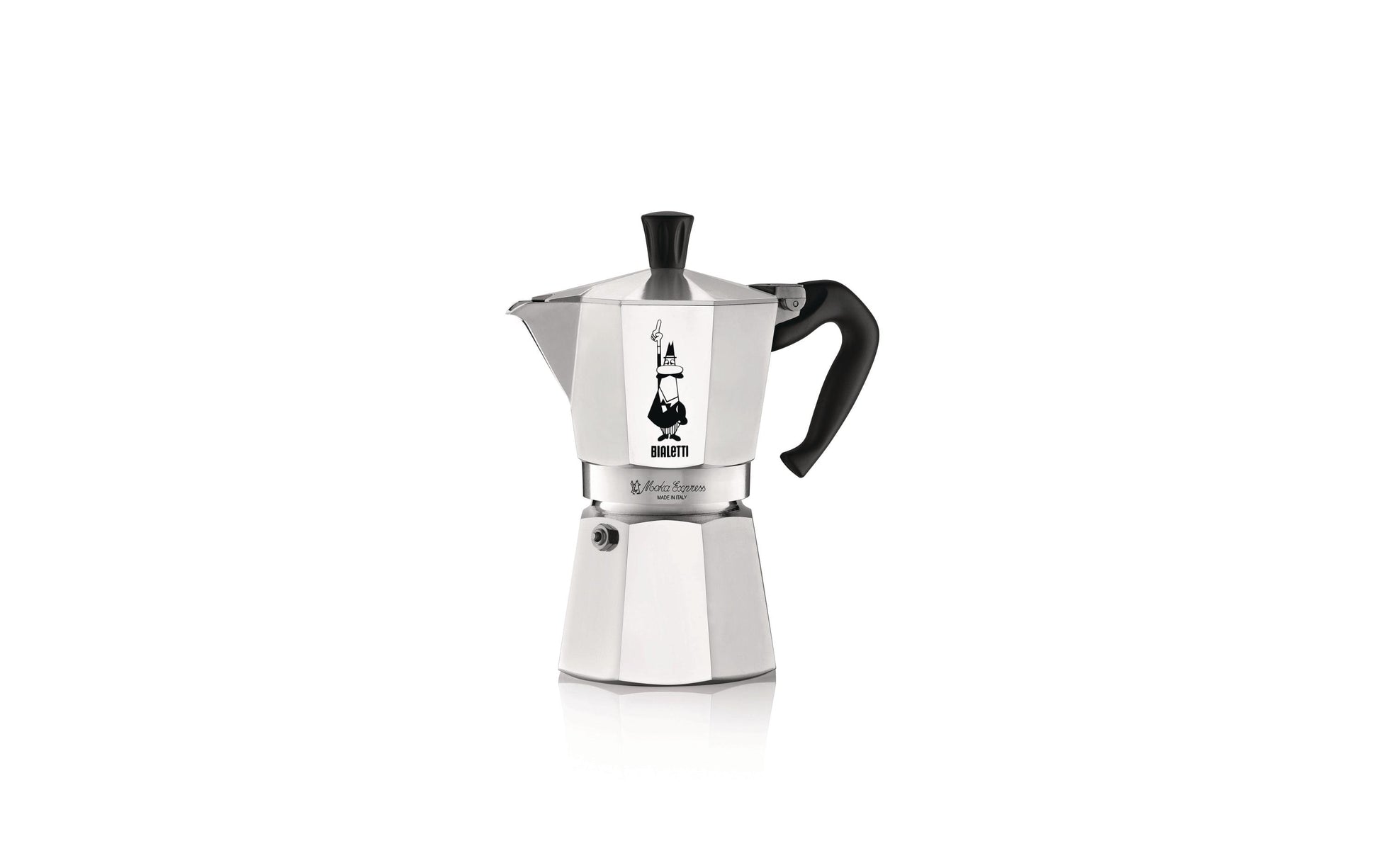 Bialetti Moka Express French Press / Kaffeebereiter – 0,2 l, 4 Tassen, Aluminium