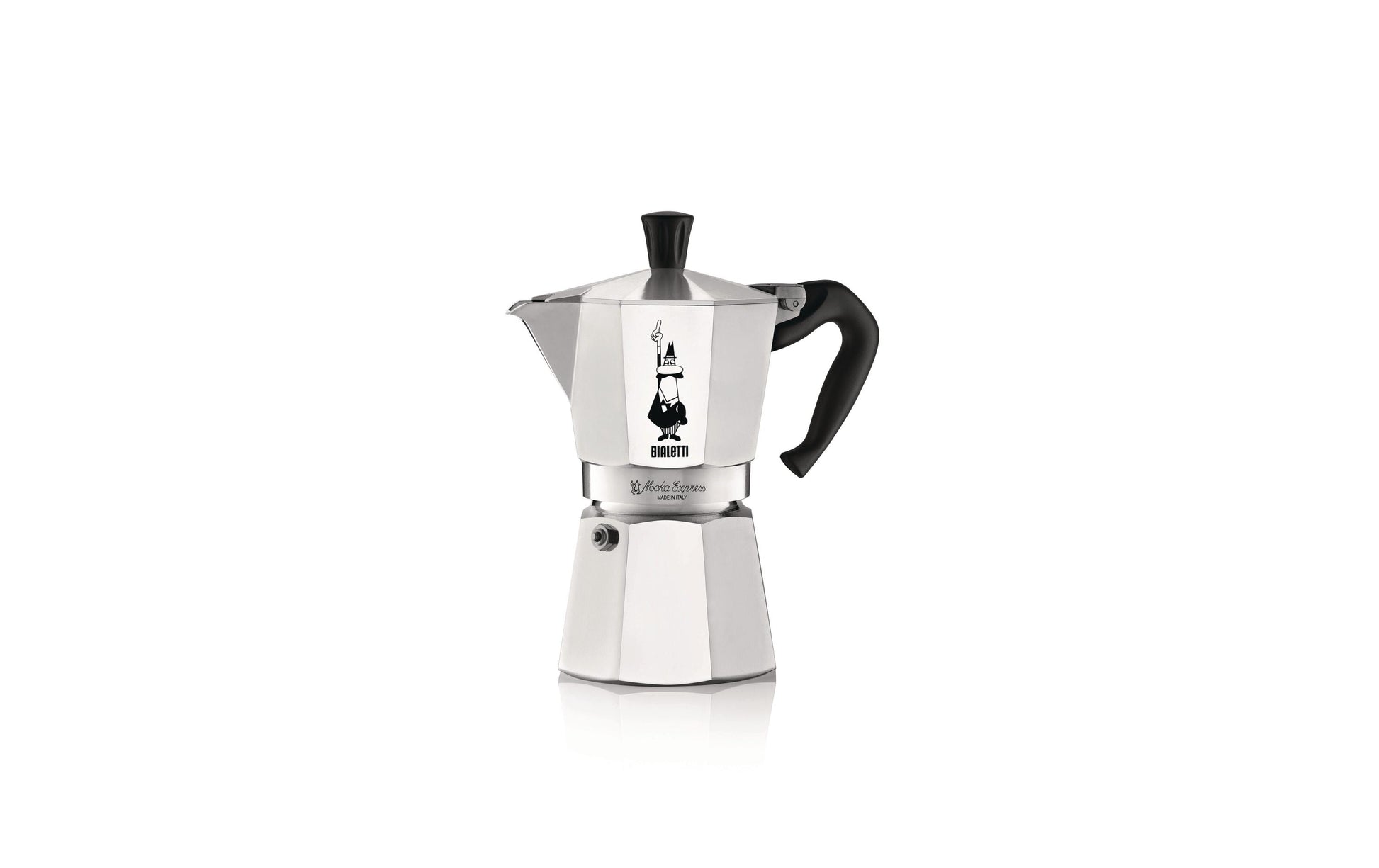 Bialetti Moka Express French Press / Kaffeebereiter – 0,3 l, 6 Tassen, Aluminium