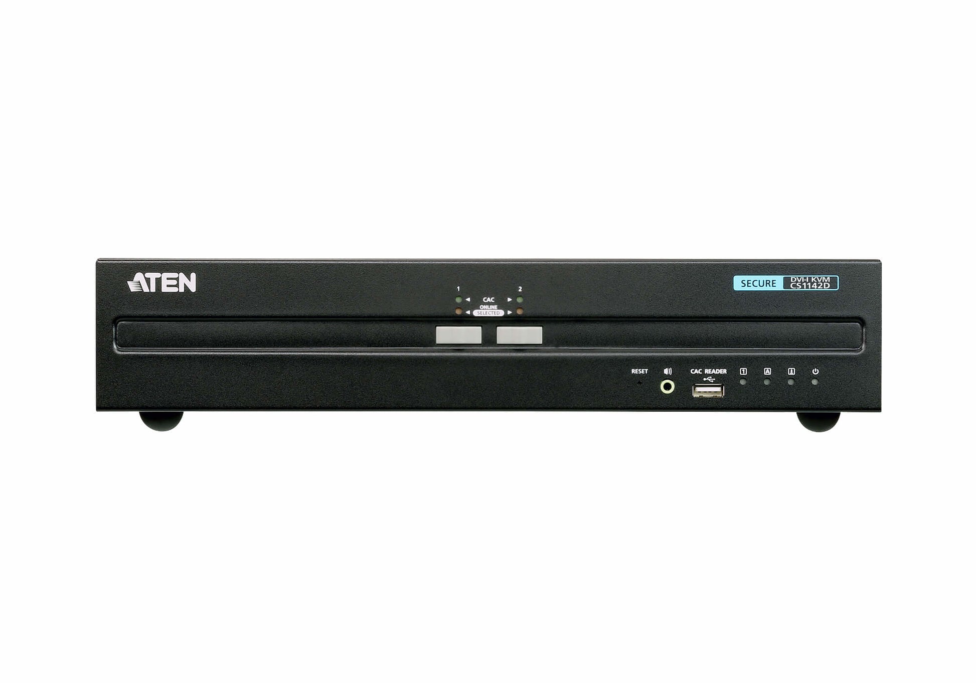 ATEN CS1142D – KVM-Switch – 2-Port, DVI – 3840 × 2160 @ 30 Hz, Audio