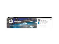 HP Tintenpatrone 981X, cyan, 10'000 Seiten