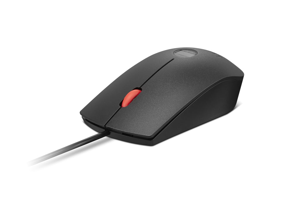Lenovo 4Y51S24029 – Maus – Kabelgebunden (USB‑A), 2000 DPI, beidhändig, Schwarz