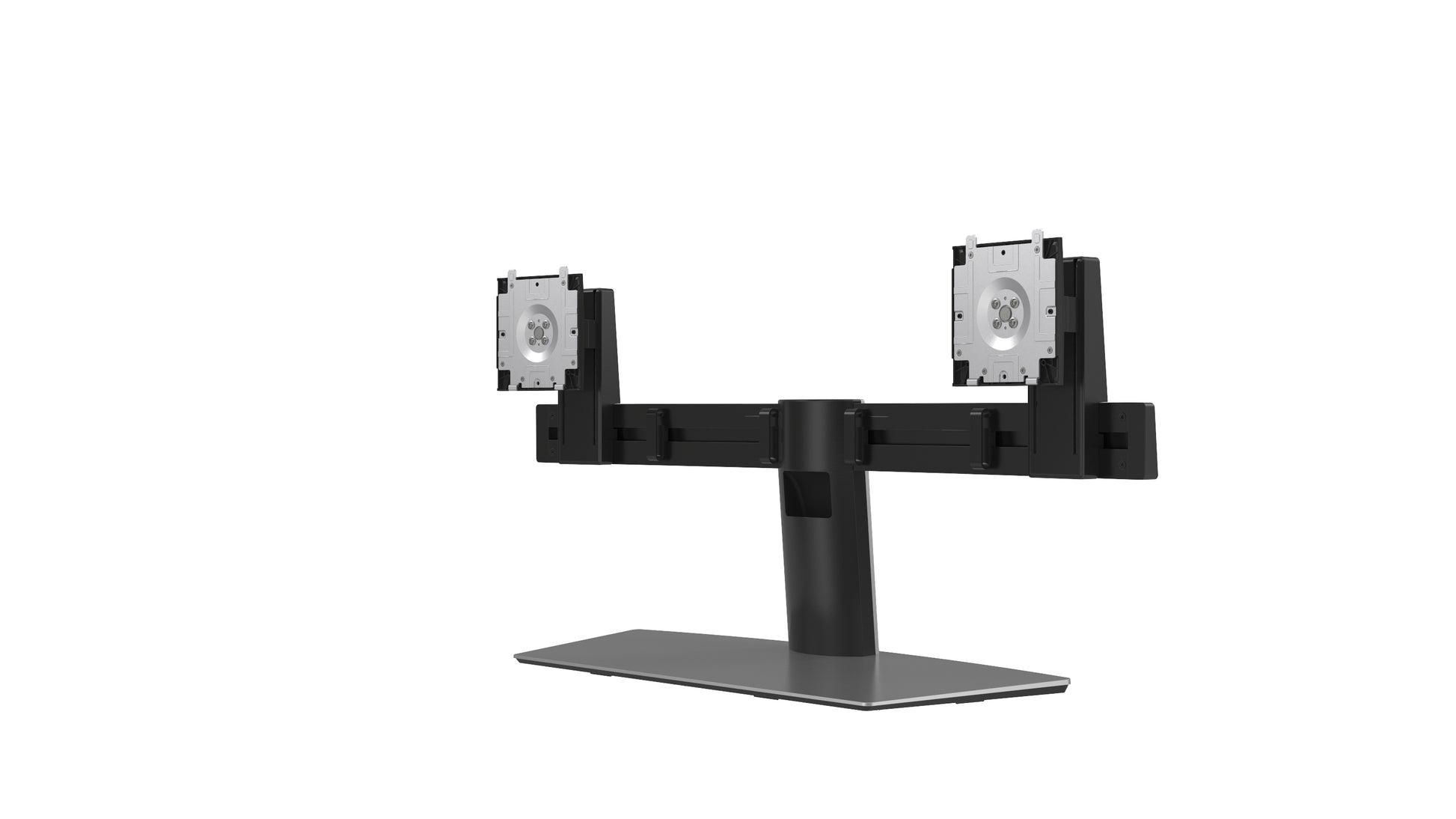 DELL MDS19 – Tischhalterung, Dual, Standfuss, bis 27", VESA 100 × 100 mm, 6 kg, schwarz