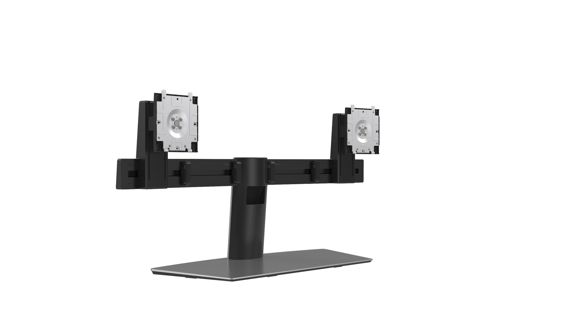 DELL MDS19 – Tischhalterung, Dual, Standfuss, bis 27", VESA 100 × 100 mm, 6 kg, schwarz
