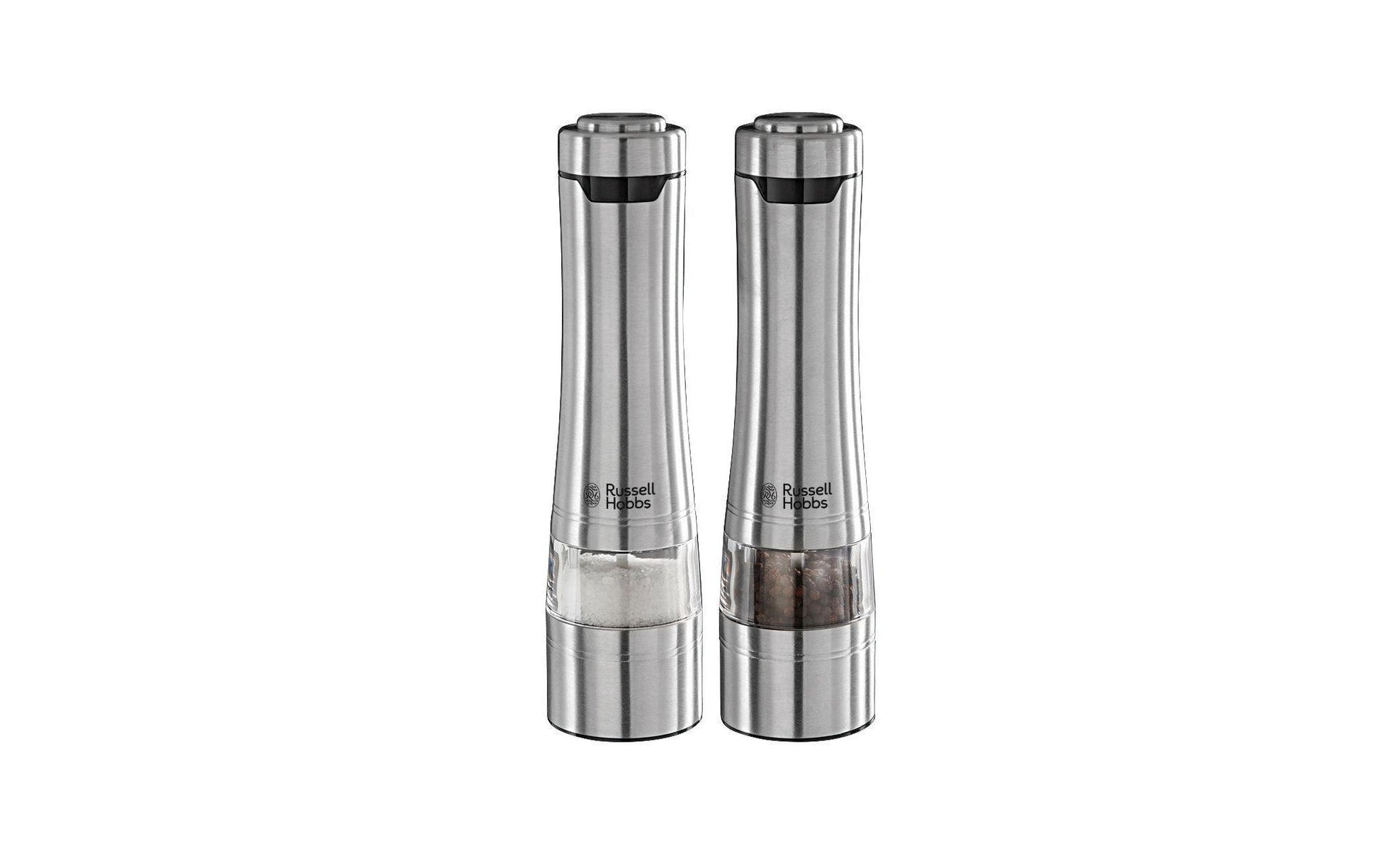 Russell Hobbs Salz- und Pfeffermühle 23,3 cm, Edelstahl, 2-teilig, Silber