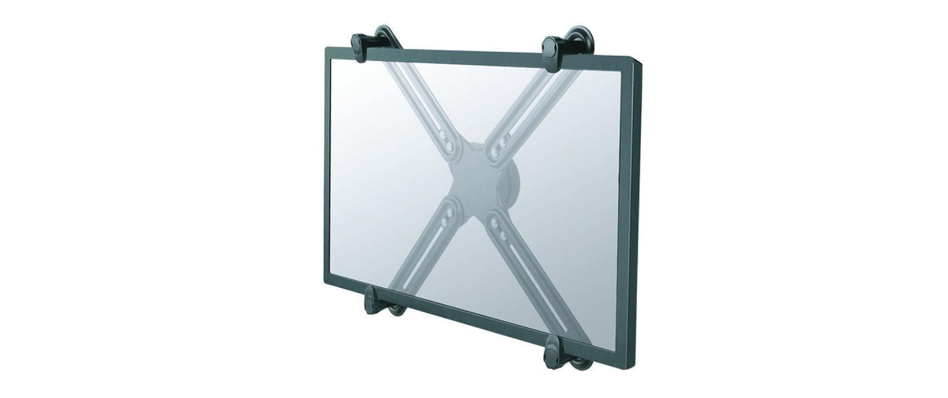Neomounts VESA-Adapter – VESA 75 × 75/100 × 100 mm, bis 8 kg – für Monitore bis 27,0" – Schwarz