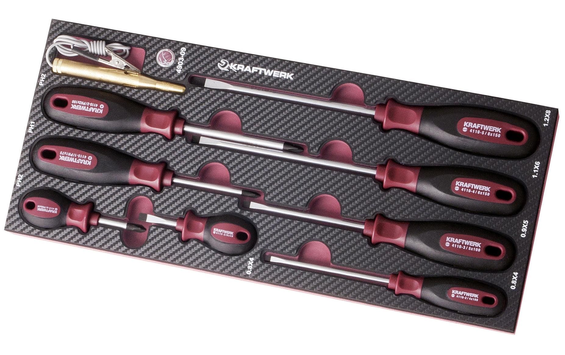 KRAFTWERK Schraubendreher-Set EVA3 – 4903-09